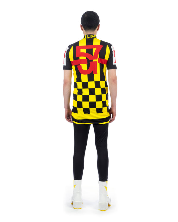 Walter Van Beirendonck | Cosmic Dancer Bike Combi Black / Yellow - Concrete