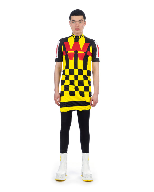 Walter Van Beirendonck | Cosmic Dancer Bike Combi Black / Yellow - Concrete