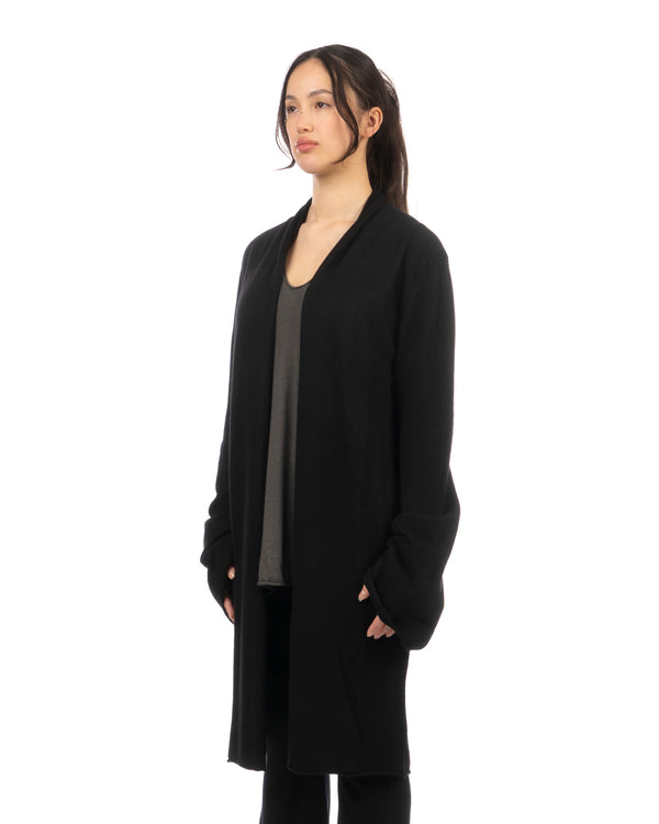 SO GOOD TO WEAR | W Samara Cardigan Black - Concrete