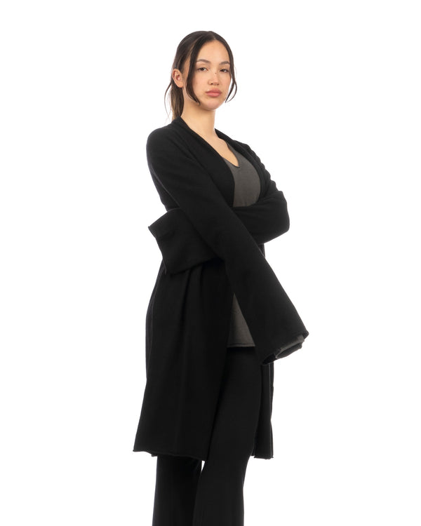 SO GOOD TO WEAR | W Samara Cardigan Black - Concrete
