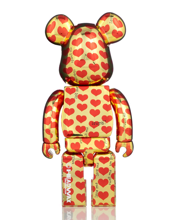 Medicom Toy | Be@rbrick Amplifier Gold Heart 1000% - Concrete