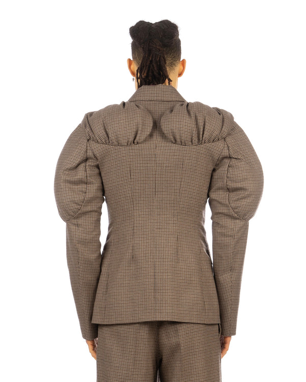 Walter Van Beirendonck | Yeti Blazer Brown - Concrete
