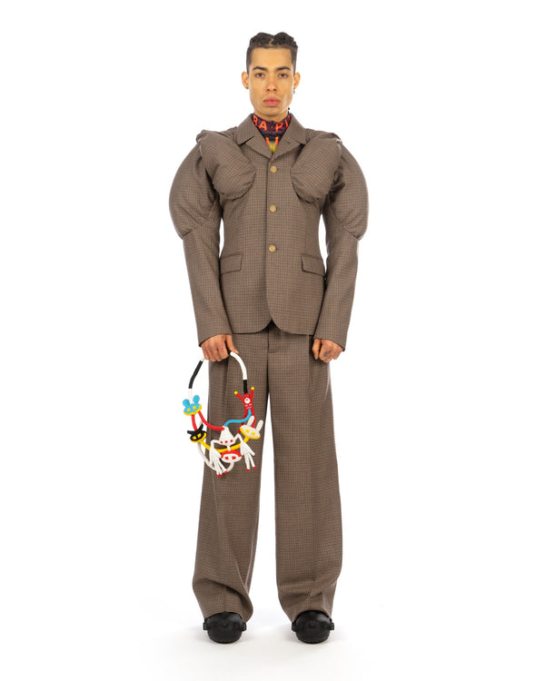 Walter Van Beirendonck | Yeti Blazer Brown - Concrete