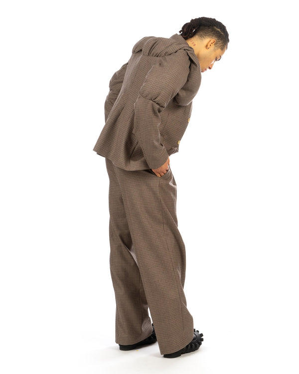 Walter Van Beirendonck | Yeti Blazer Brown - Concrete