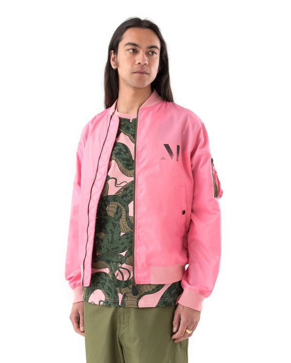 maharishi | 6112 Flight Jacket Pink - Concrete