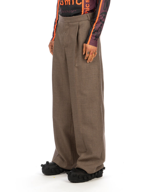 Walter Van Beirendonck | Star Pants Brown - Concrete