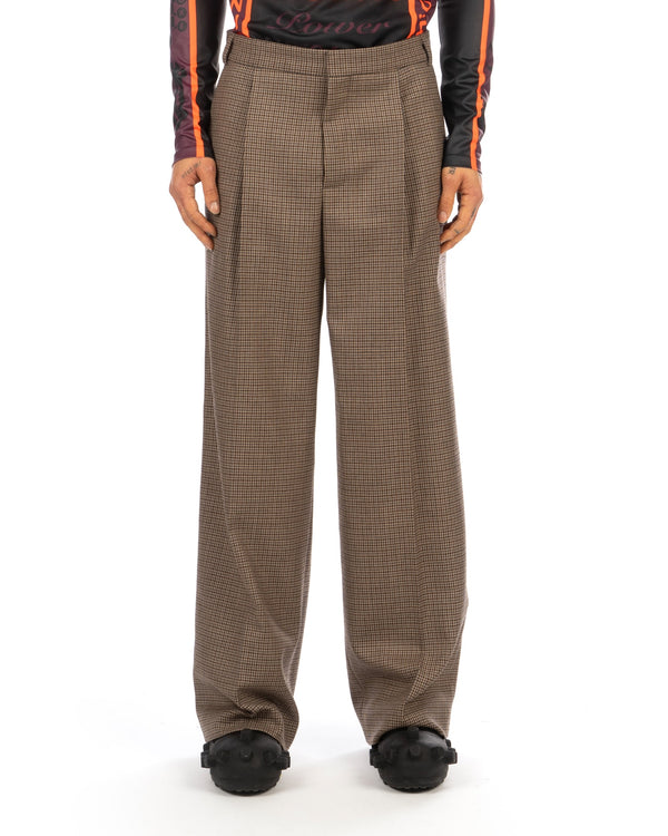Walter Van Beirendonck | Star Pants Brown - Concrete