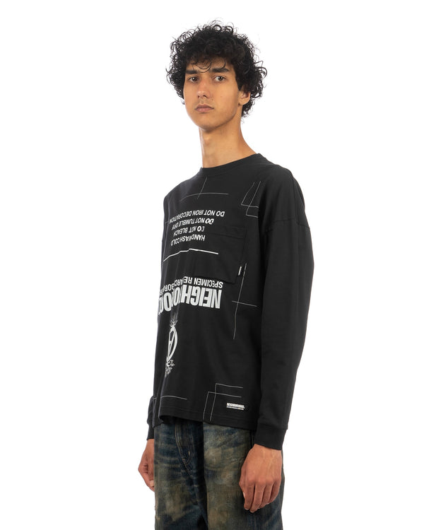 NEIGHBORHOOD | SRL. Sheltech-2 Crewneck Black - Concrete