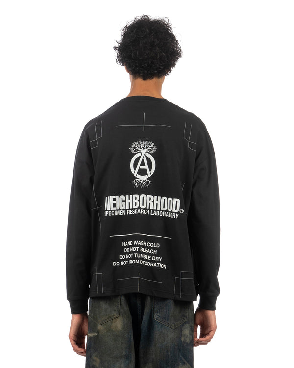 NEIGHBORHOOD | SRL. Sheltech-2 Crewneck Black - Concrete