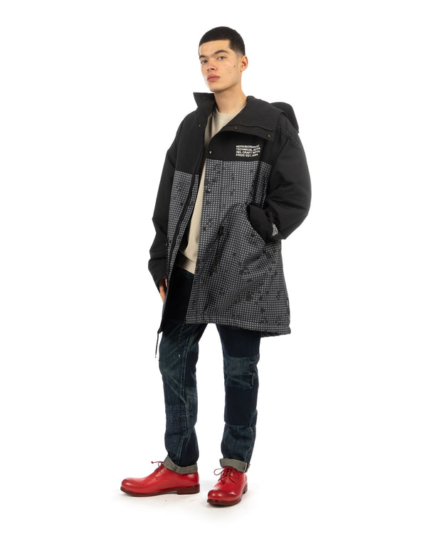 NEIGHBORHOOD | Camouflage M-51 Coat Black - Concrete