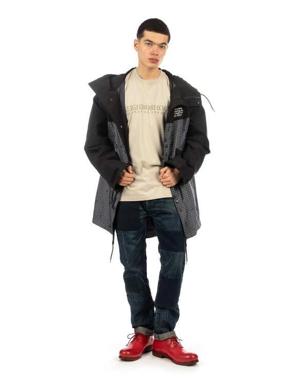 NEIGHBORHOOD | Camouflage M-51 Coat Black - Concrete