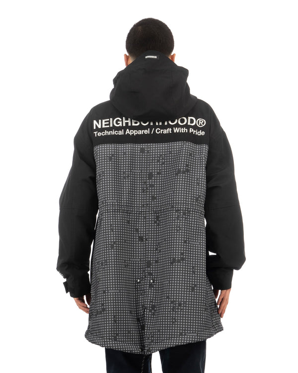 NEIGHBORHOOD | Camouflage M-51 Coat Black - Concrete