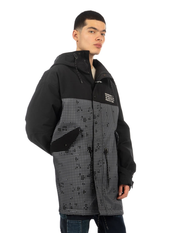 NEIGHBORHOOD | Camouflage M-51 Coat Black - Concrete