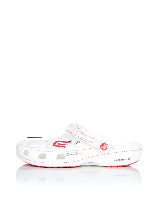KANGHYUK | x Crocs Classic Clogs White - Concrete