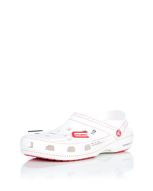 KANGHYUK | x Crocs Classic Clogs White - Concrete