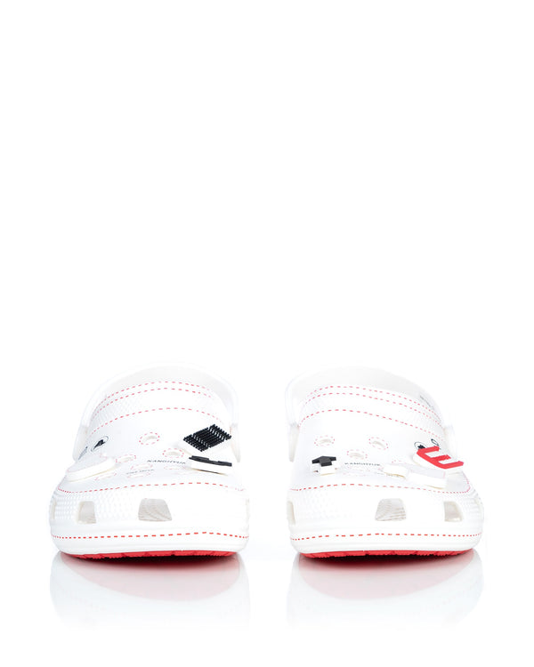 KANGHYUK | x Crocs Classic Clogs White - Concrete