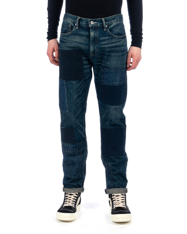 NEIGHBORHOOD | Savage Denim DP Narrow Pants Indigo - Concrete