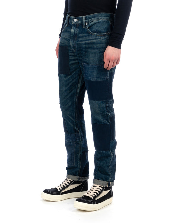 NEIGHBORHOOD | Savage Denim DP Narrow Pants Indigo - Concrete