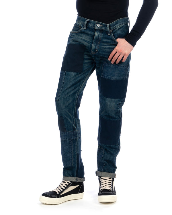 NEIGHBORHOOD | Savage Denim DP Narrow Pants Indigo - Concrete