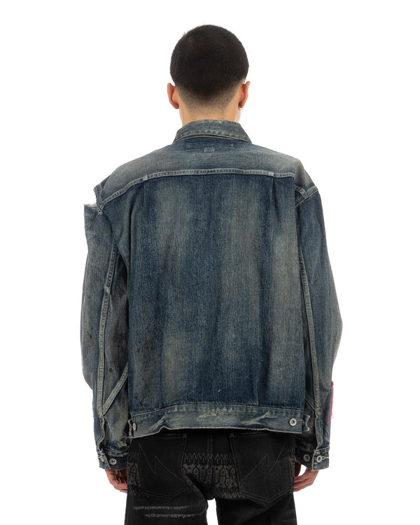 NEIGHBORHOOD | Savage Type-2 Denim Jacket Indigo - Concrete