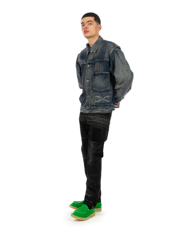 NEIGHBORHOOD | Savage Type-2 Denim Jacket Indigo - Concrete
