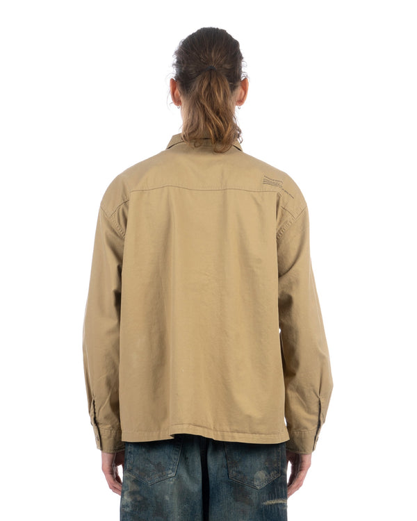 NEIGHBORHOOD | BDU Long Sleeve Shirt Beige - Concrete