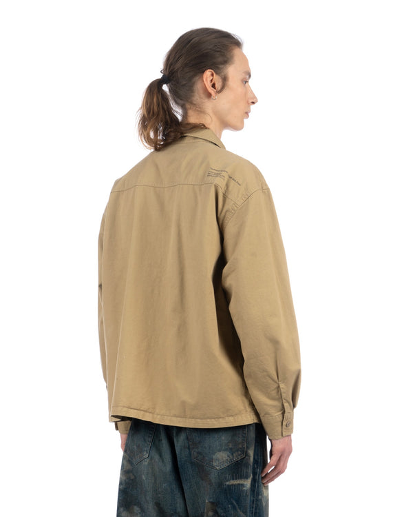 NEIGHBORHOOD | BDU Long Sleeve Shirt Beige - Concrete