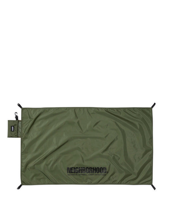 NEIGHBORHOOD | Picnic Sheet Olive Drab - Concrete