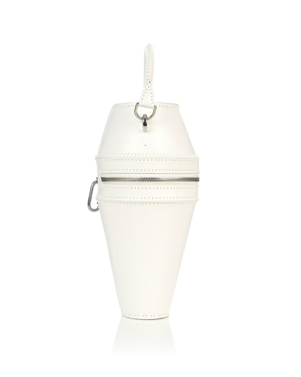 Saddermander | The Urn Grande Bag White - Concrete