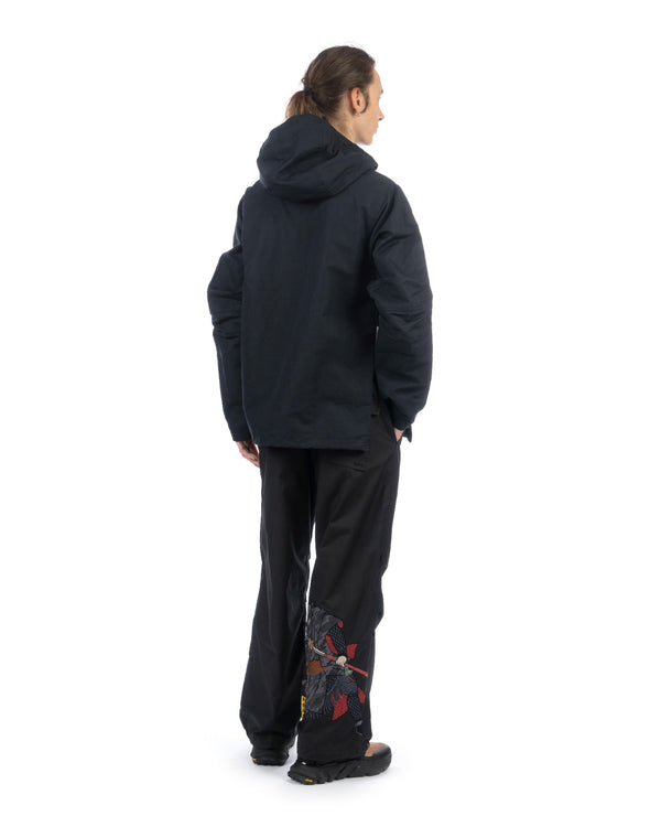 maharishi | 4200 Ventile Half-Zip Jacket Black - Concrete