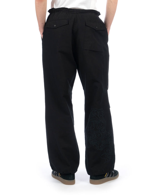 maharishi | 4219 Thai Cloud Loose Snopants Black - Concrete