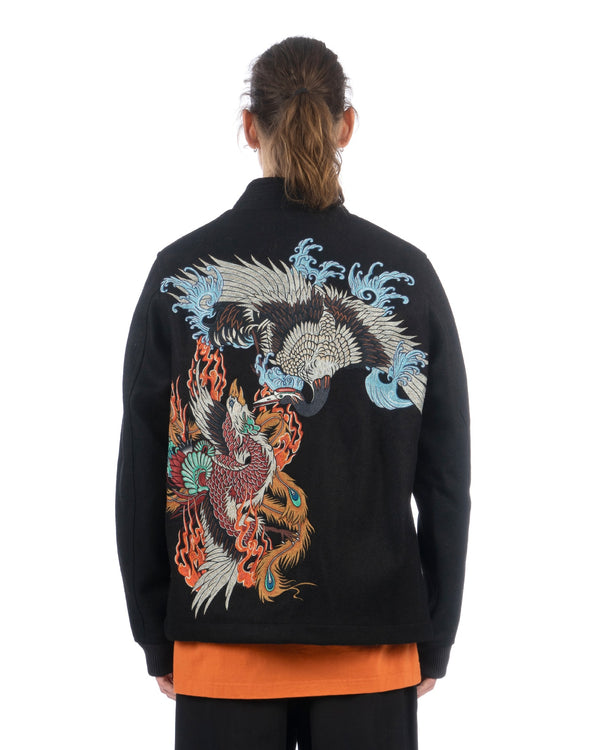 maharishi | 4533 Duality Stadium Kimono Bright / Black - Concrete
