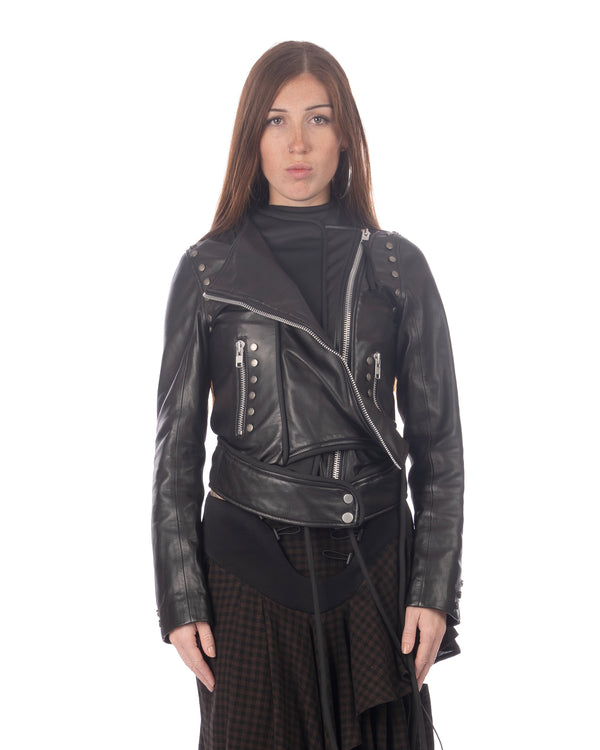 OTTOLINGER | 4D Leather Jacket Black
