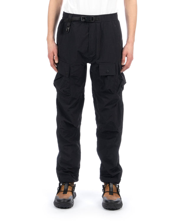 maharishi | 5040 Veg Dyed Cargo Track Pants Black - Concrete