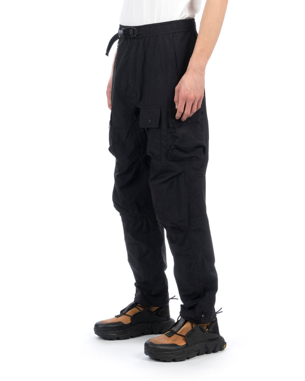 maharishi | 5040 Veg Dyed Cargo Track Pants Black - Concrete