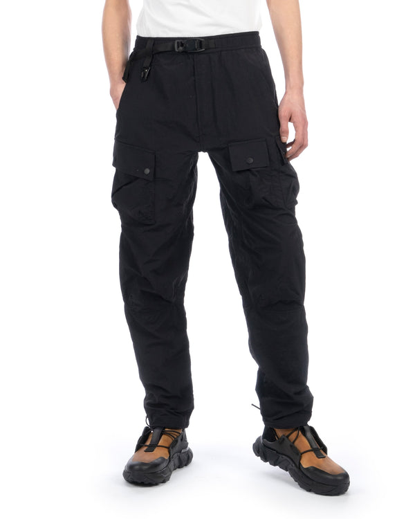 maharishi | 5040 Veg Dyed Cargo Track Pants Black - Concrete