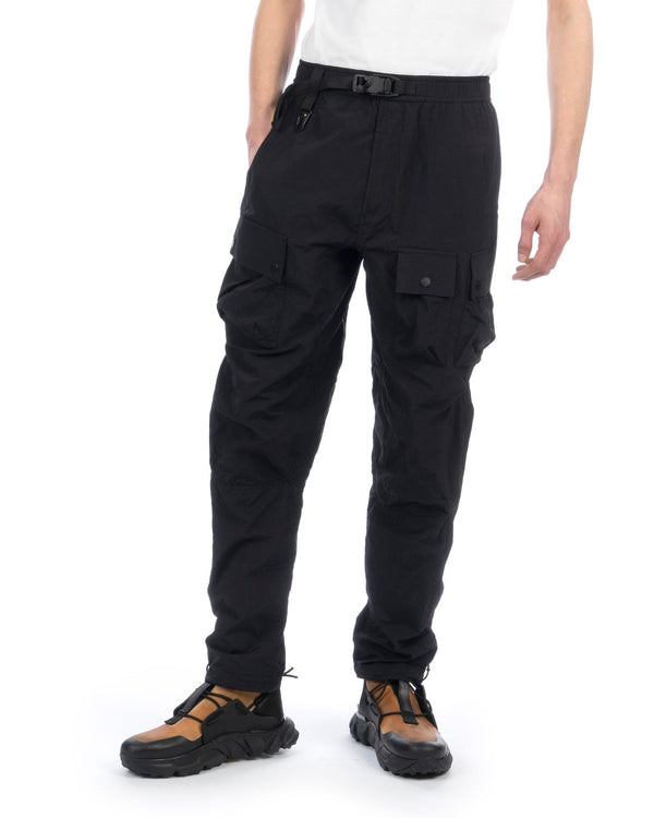 maharishi | 5040 Veg Dyed Cargo Track Pants Black - Concrete