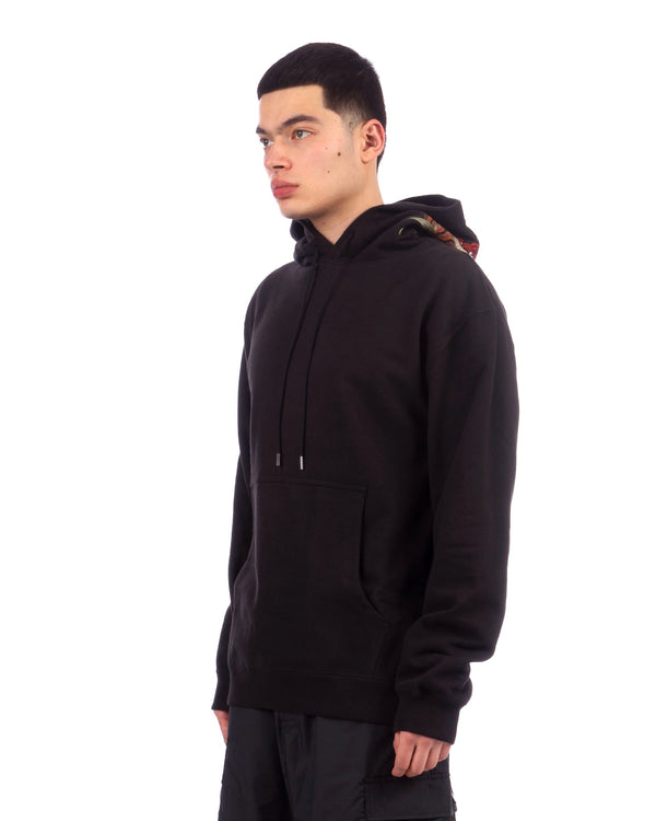 maharishi | 5097 Maha Tiger Hoodie Black - Concrete