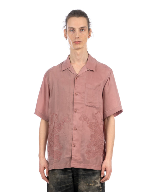 maharishi | 5100 Take Tora Summer Shirt Flag Pink - Concrete