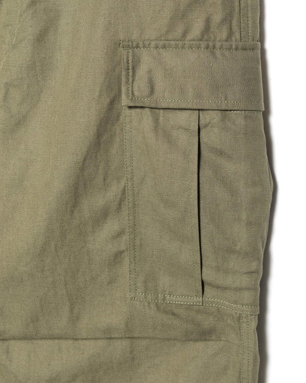 maharishi | 6120 Hemp M65 Cargo Pants Olive - Concrete