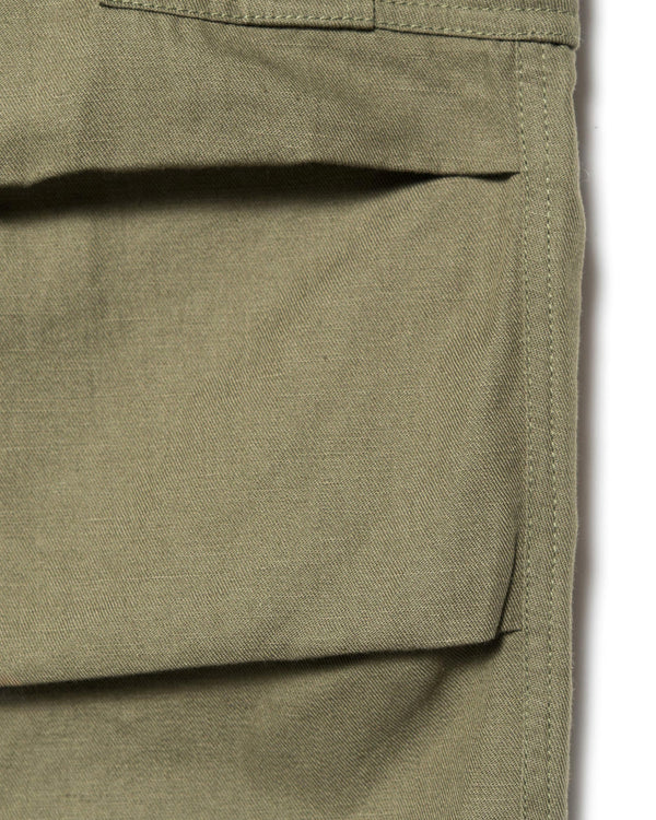 maharishi | 6120 Hemp M65 Cargo Pants Olive - Concrete