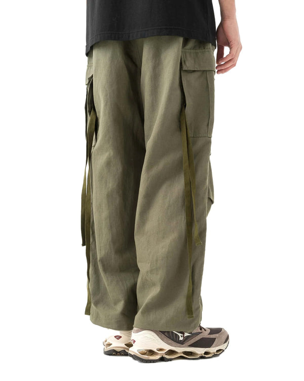 maharishi | 6120 Hemp M65 Cargo Pants Olive - Concrete