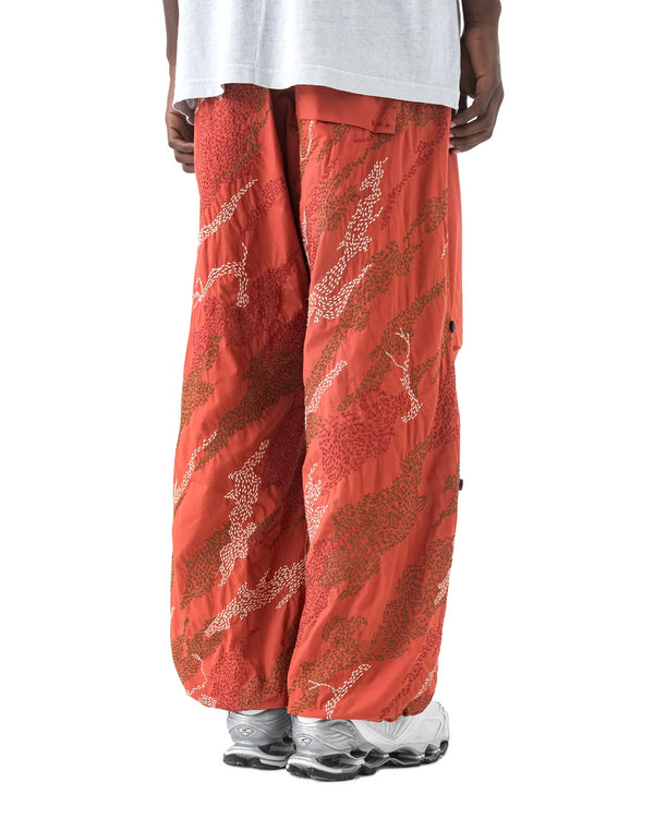 maharishi | 6206 Sashiko Bonsai Loose Snopants Redwood - Concrete
