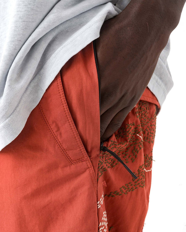 maharishi | 6206 Sashiko Bonsai Loose Snopants Redwood - Concrete