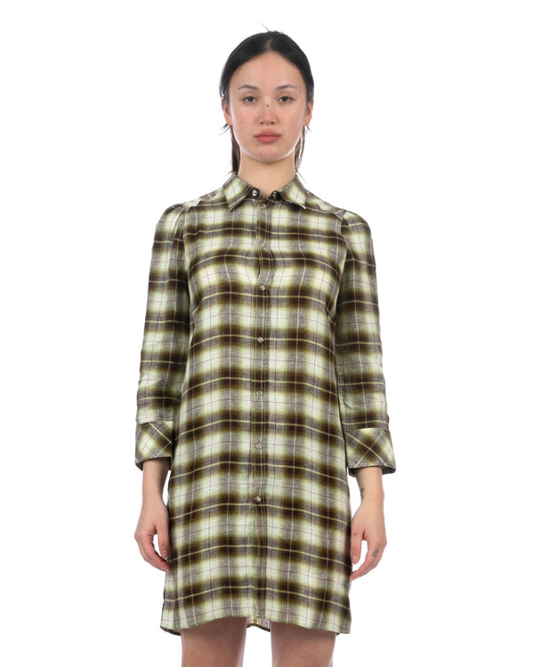 Hope Unisex | Tale Dress Yellow Check - Concrete