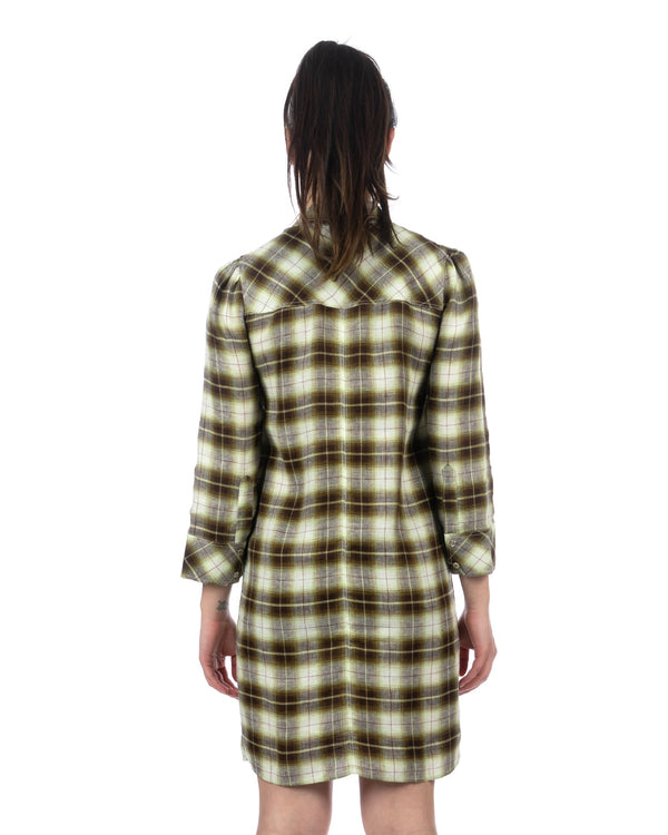 Hope Unisex | Tale Dress Yellow Check - Concrete