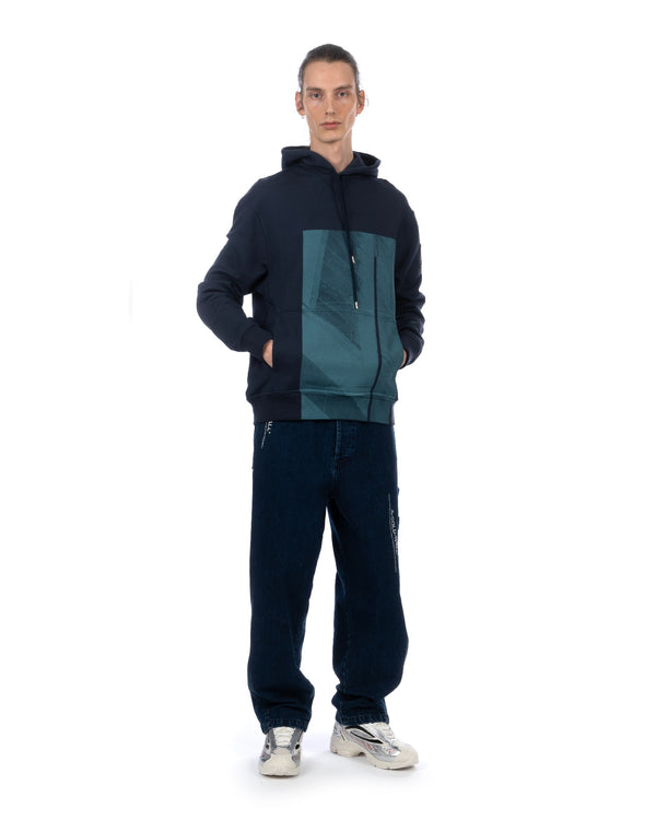 A-COLD-WALL* | Strand Hoodie Navy - Concrete