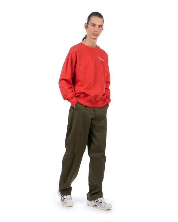A-COLD-WALL* | x Timberland Crewneck Volt Red - Concrete