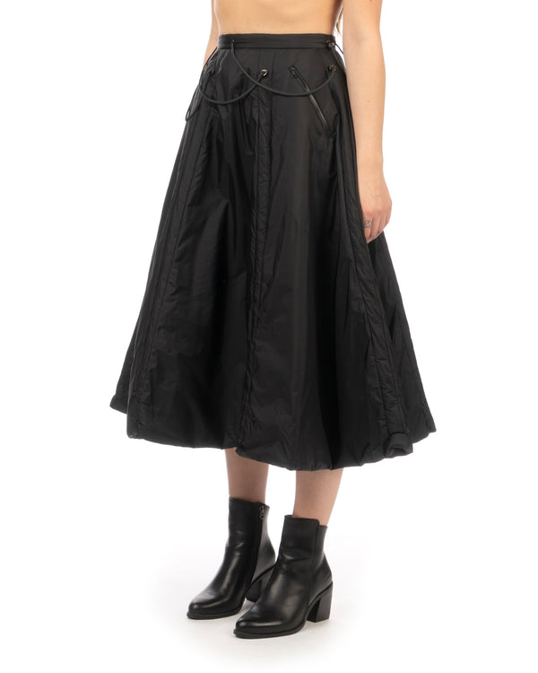 Christopher Raeburn | W Filled Skirt Black - Concrete