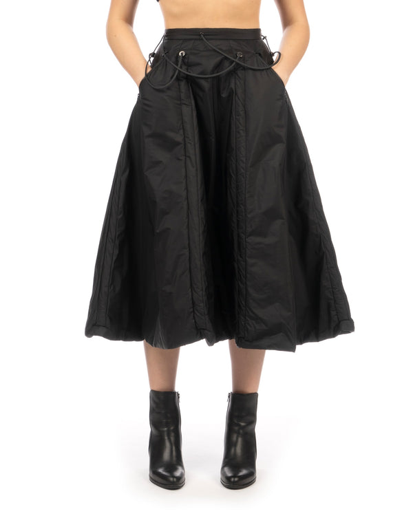 Christopher Raeburn | W Filled Skirt Black - Concrete